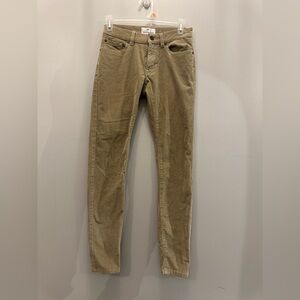 NWOT SOUTHERN TIDE tan corduroy jeans. Women’s 25/2.